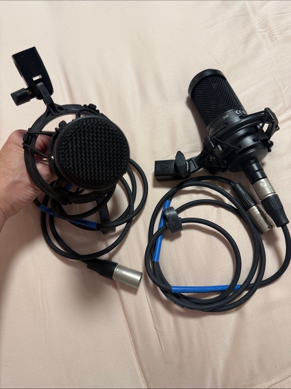 1 Audio-Technica AT2035 XLR Condenser Microphone with Shock Mount